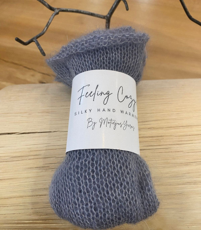 Mitones de mohair gris claro motiejus 2