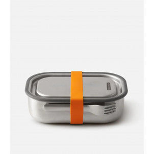 Fiambrera ac.inox. grande orange black+blum 1