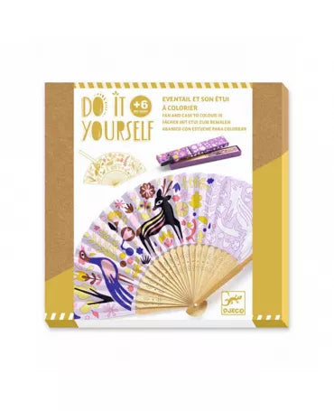 Juego DIY Abanico para Colorear +6años 1