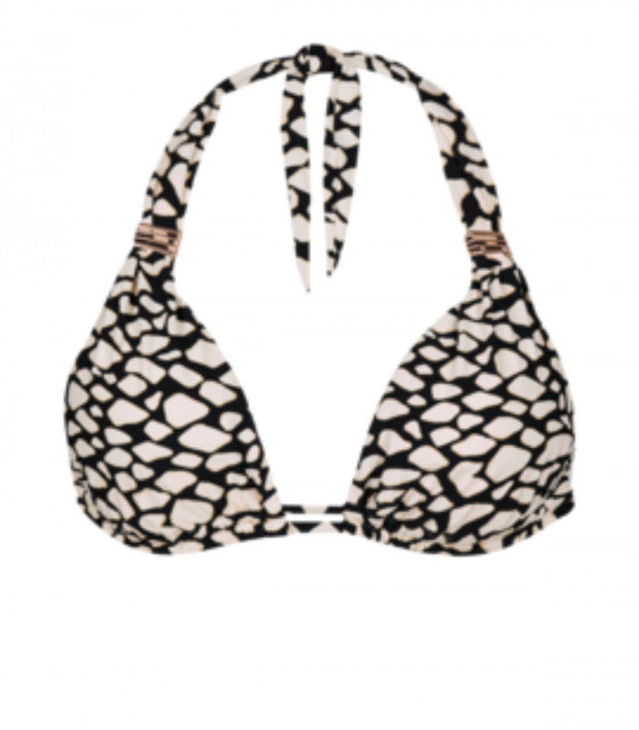 Top bikini bishi triangle black barts amsterdam 1