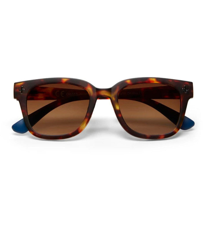 Gafas de sol okkia giovanni classic havana and blue 1