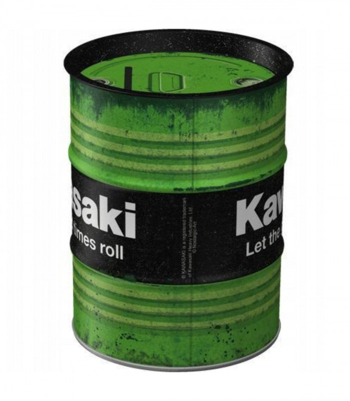 Hucha barril kawasaki nostalgic art 2