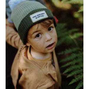 Gorro block khaki hello hossy 1