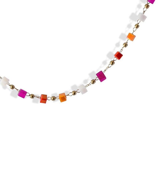 Collar bossa rosa anartxy 2