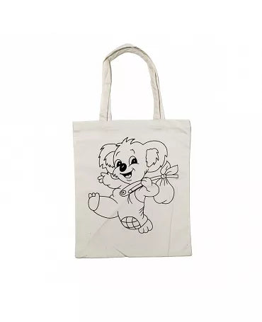 Textil BOLSA Algodón Prediseño KOALA 27x32cm 1