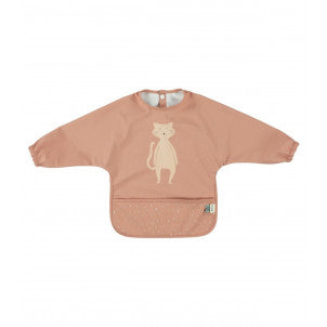 Babero impermeable c/mangas mrs. cat trixie 1