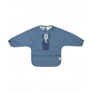 Babero impermeable c/mangas mrs. elephant trixie 1