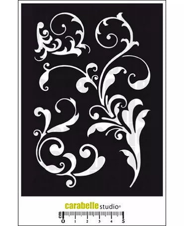 STENCIL CARABELLE Volutes 1