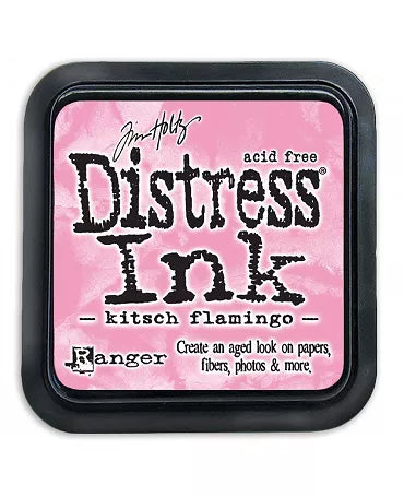 TINTA DISTRESS INK PAD Kitsch flamingo 1