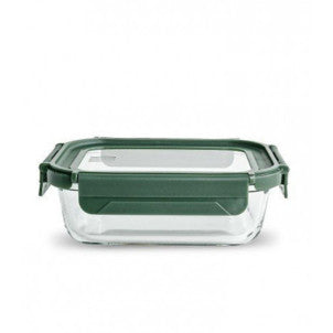 Tupper vidrio rectangular 640ml iris bcn 1