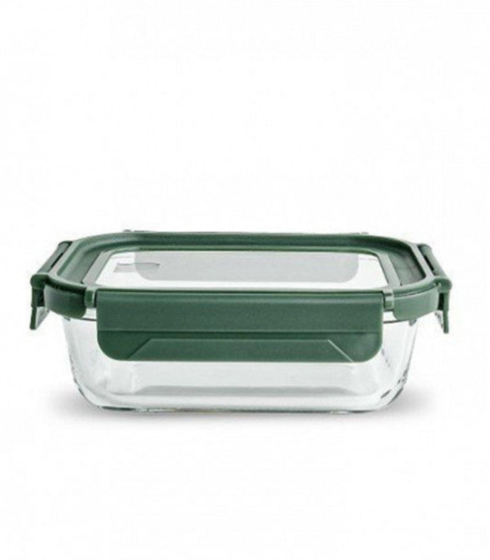 Tupper vidrio rectangular 640ml iris bcn 1