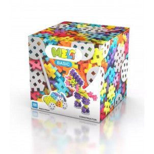 Bloques construccion basic constructor basic 100 pzas meli 1