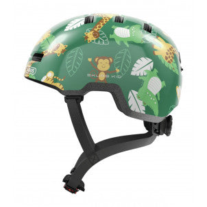 T50-55 casco skurb kid green jungle abus 1