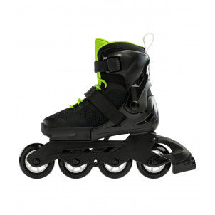 T36.5-40.5 patines en linea microblade black/green rollerblade 2