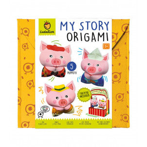 Origami los tres cerditos ludattica 2