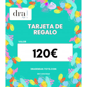 Tarjeta de regalo fisica 120€ - toys 1