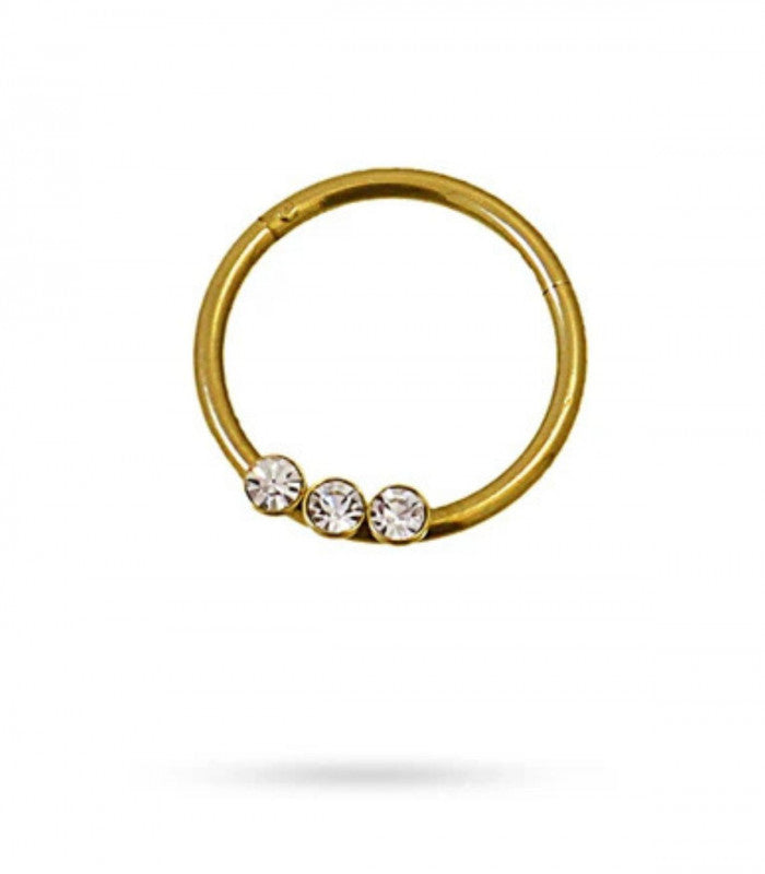 Piercing quindra dorado anartxy 1