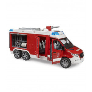 Camion de bomberos mercedes benz bruder 2