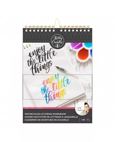 CUADERNO ESCRITURA ACUARELA Kelly Creates Palabras y frases 1