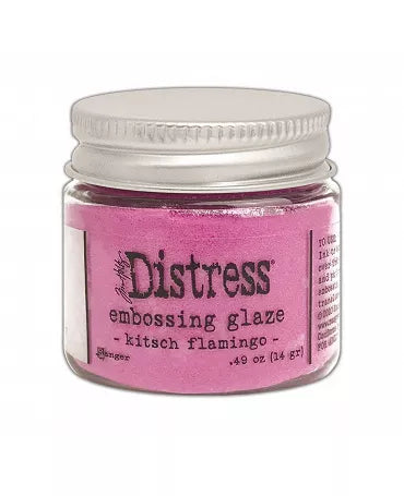 POLVOS EMBOSSING RANGER glaze Kitsch Flamingo 1