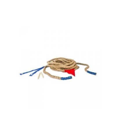 Juego de cuerda tira y afloja. 1