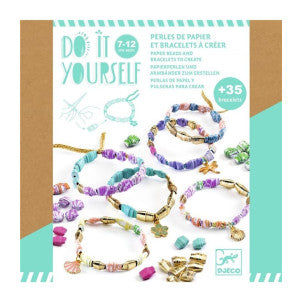 Diy pulseras elegantes y doradas djeco 1