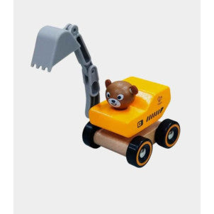 Vehiculo brazo excavadora madera hape 1