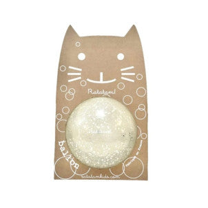 Pelota glitter plata 15cm ratatam 2