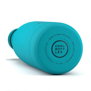 Botella 500ml vivid turquoise cool bottles 2