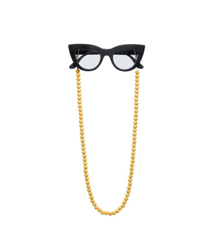 Cadena para gafas okkia cadena amarillo 1