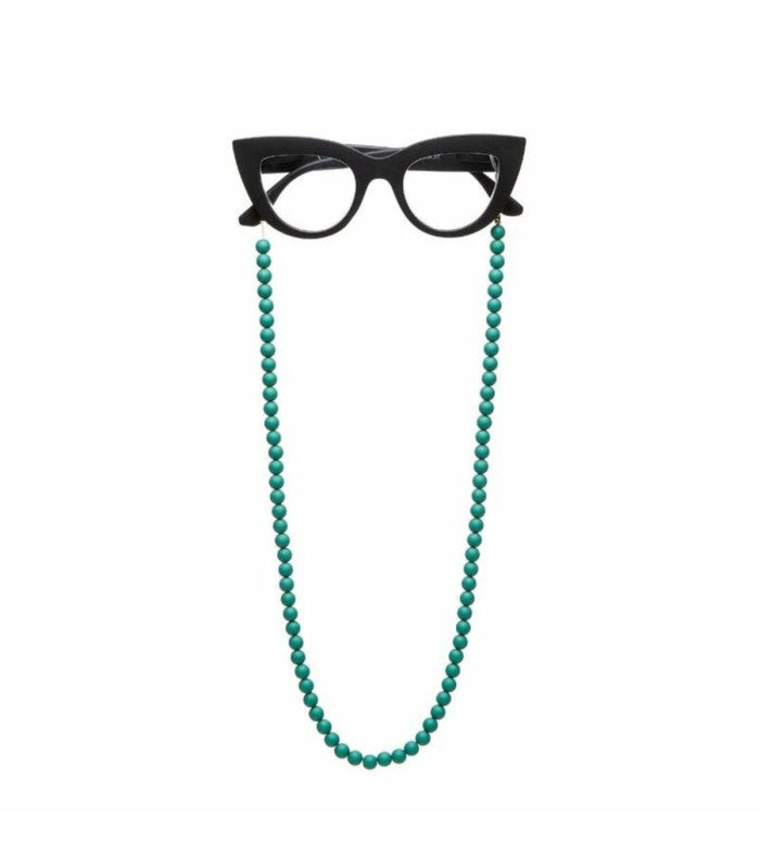 Cadena para gafas okkia cadena turquesa 1