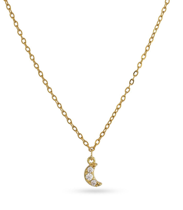 Collar lunera dorado anartxy 1