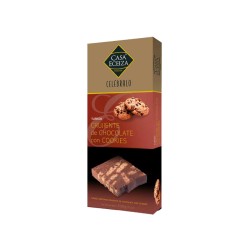 Turrón de Crujiente de Chocolate Cookies 1