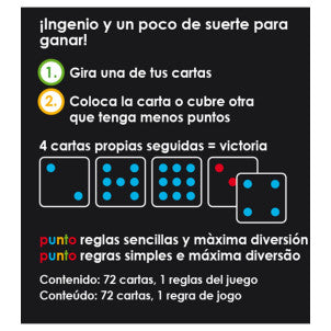 Punto juego de cartas old teddys 2