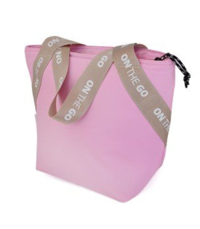 Lunch bag tote on the go rosa chic iris bcn 2