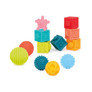 Conjunto 6 bolas y 6 cubos ludi 2