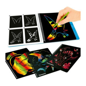 Magic scratch book dino world 2