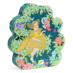 Puzzle silueta el arbol de flora djeco 1