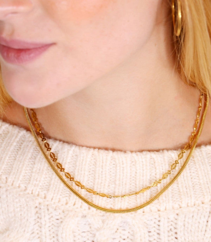 Collar mesh dorado anartxy 2