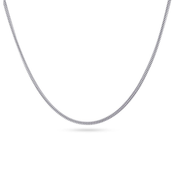 Collar mesh plateado anartxy 2