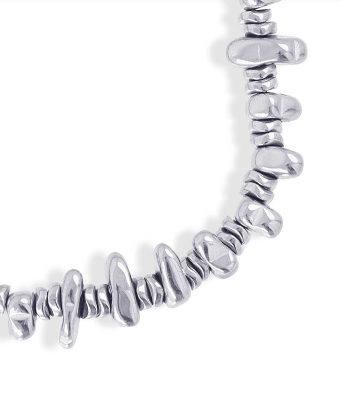 Pulsera gleam plateado anartxy 2