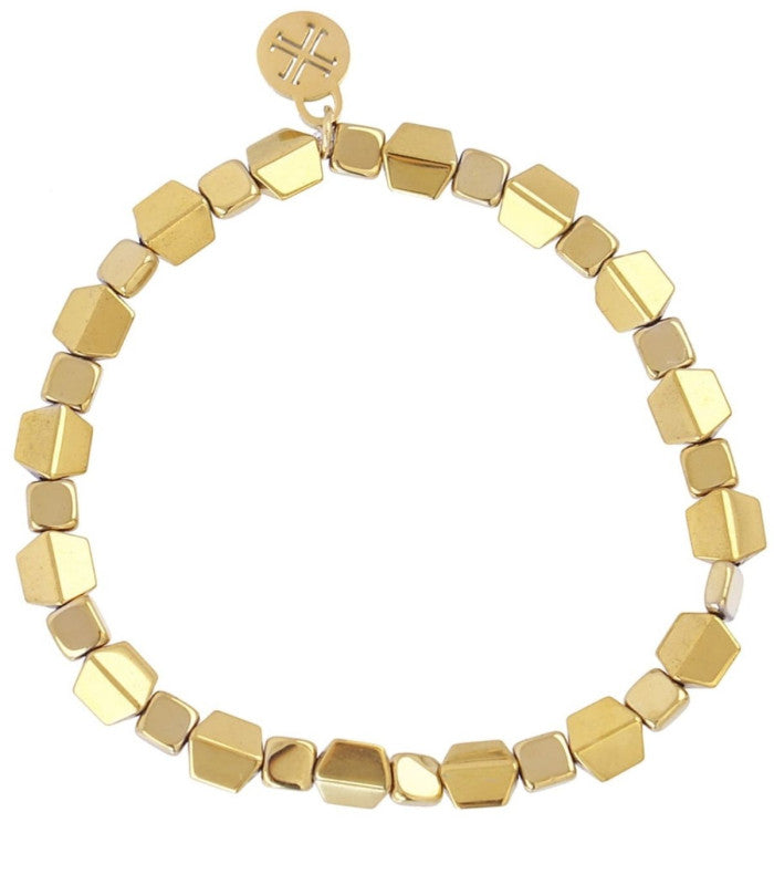 Pulsera slate dorado anartxy 1