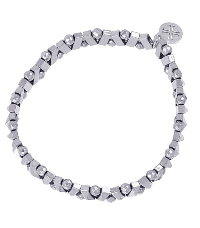Pulsera twine plateado anartxy 1