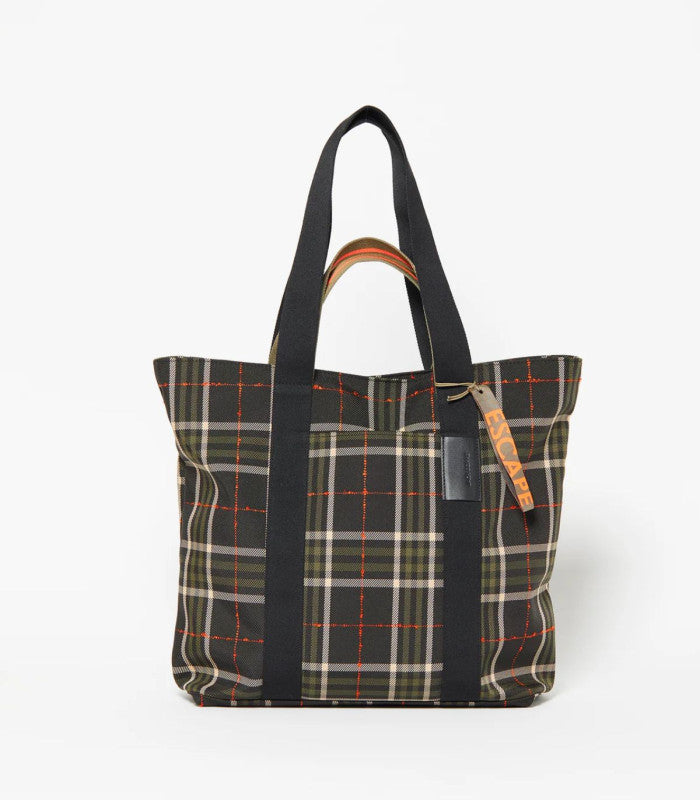 Bolso jack gomme calvi tartan kaki 1
