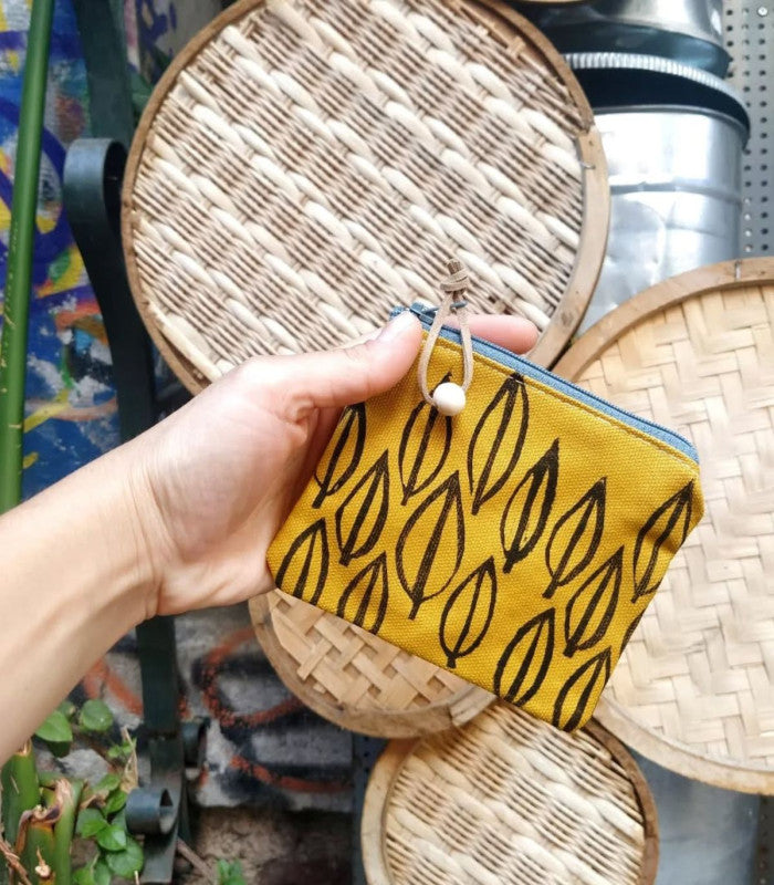 Monedero mustard yellow the ink job 1
