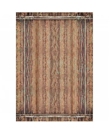 Papel arroz Stamperia A3 Amazonia wood 1