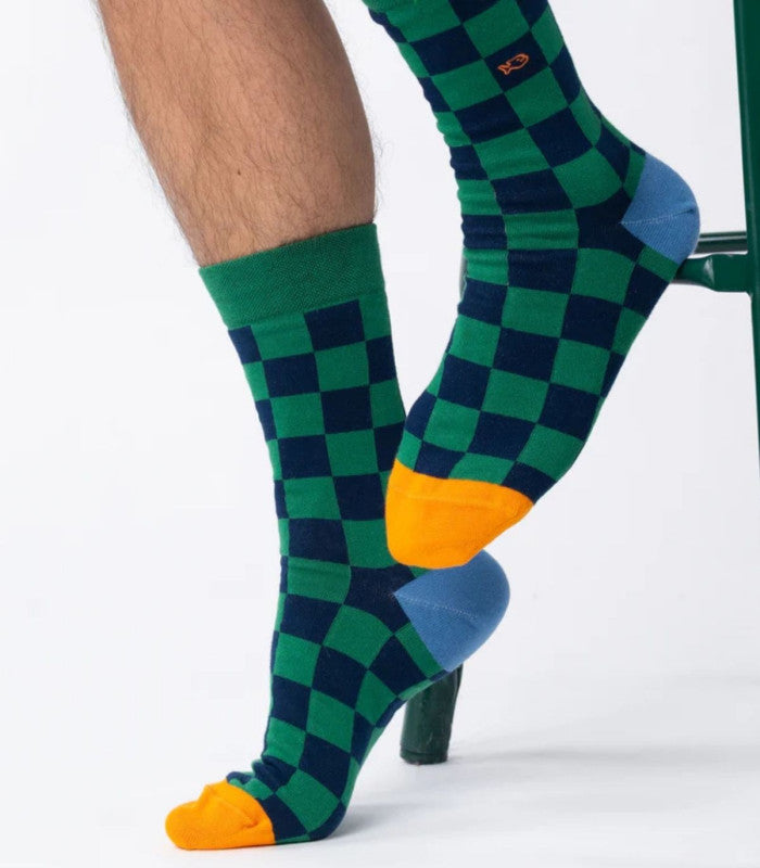 Calcetines billy belt cuadros bakou 1