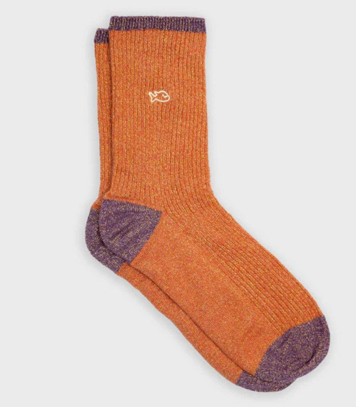 Calcetines mujer billy belt vintage glitter brick 1