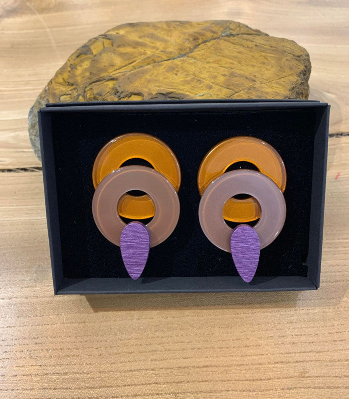 Pendiente artibai violeta aldazabal joyas 1