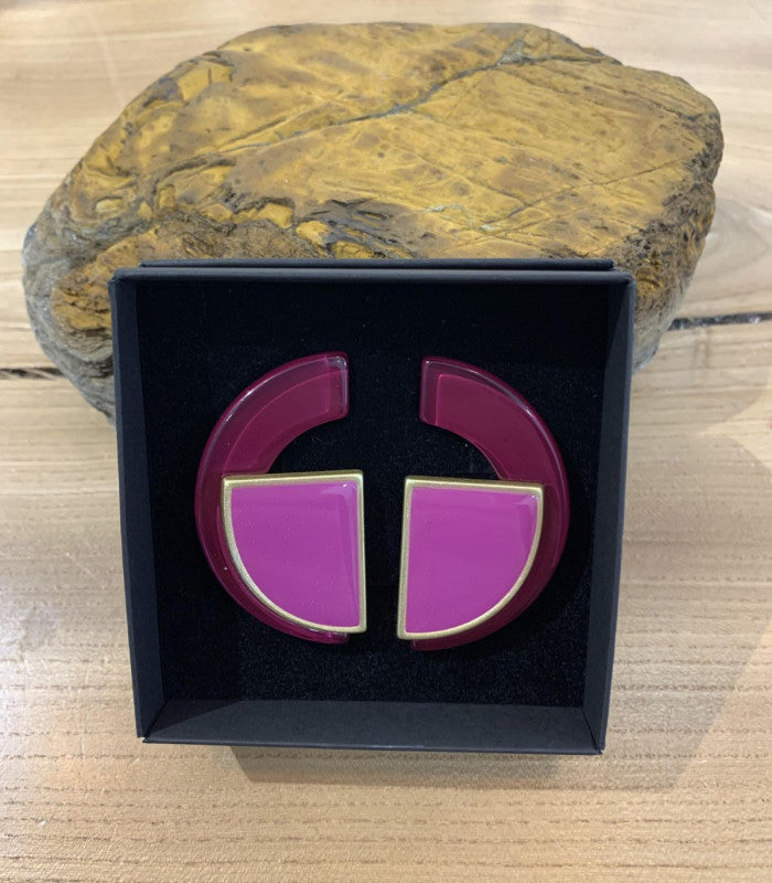 Pendiente pagasarri morado aldazabal joyas 1